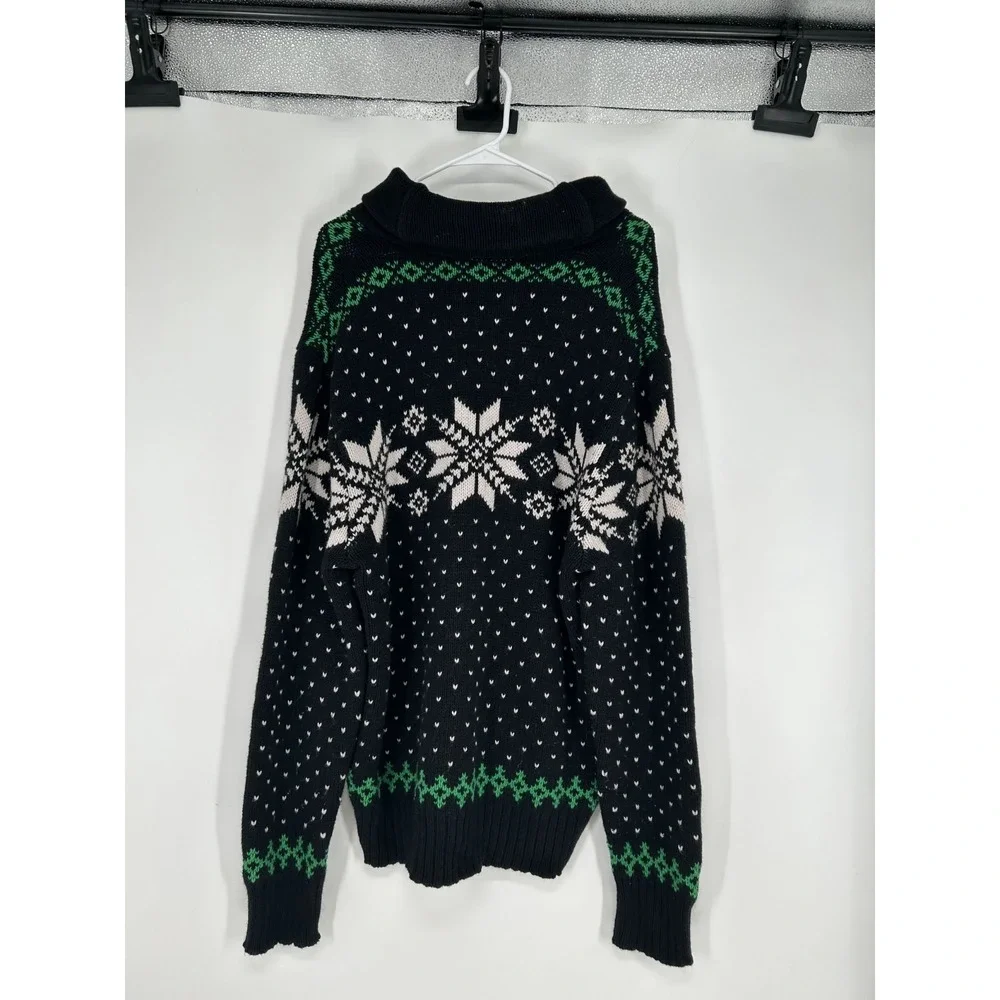 Polo Ralph Lauren Shawl Collar Sweater 2XL Snowflake‎ Pullover Cashmere Angora